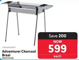 Makro Megamaster Adventurer Charcoal Braai offer