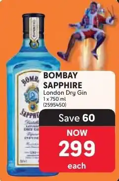 Makro Bombay Sapphire London Dry Gin offer
