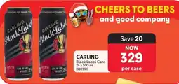 Makro CARLING Black Label Cans offer