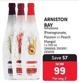 Makro Arniston Bay Infusions Pomegranate, Passion or Peach Mango offer