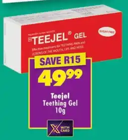 Shoprite Teejel Teething Gel offer