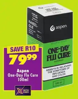 Shoprite Aspen One-Day Flu Cure offer