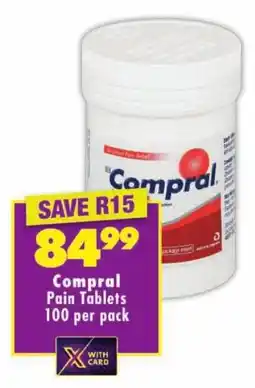 Shoprite Compral Pain Tablets offer