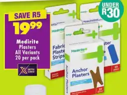 Shoprite Medirite Plasters All Variants offer