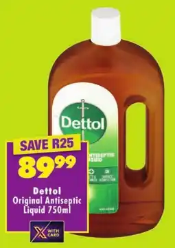 Shoprite Dettol Original Antiseptic Liquid offer