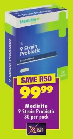 Shoprite Medirite 9 Strain Probiotic offer