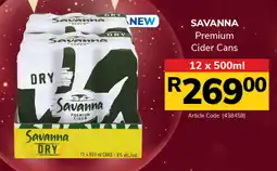 Jumbo Savanna Premium Cider Cans offer