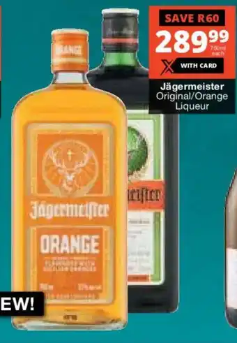 Jägermeister Original/ Orange Liqueur