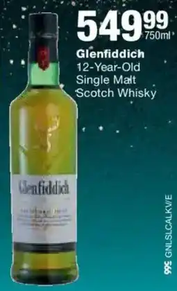 Liquor Shop Glenfiddich 12-Year-Old Single Malt Scotch Whisky offer