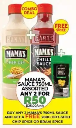 1UP Mama's sauce assorted offer