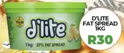 1UP D'lite fat spread offer