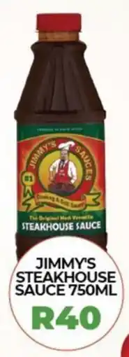 1UP Jimmy's steakhouse sauce offer