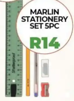 1UP Marlin stationery set offer