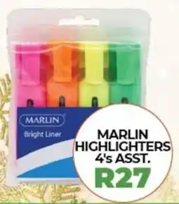 1UP Marlin highlighters offer