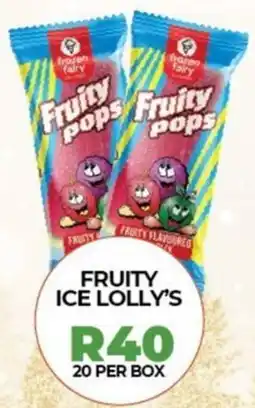 1UP Fruity ice lolly's offer