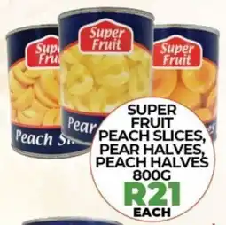 1UP Super fruit peach slices, pear halves, peach halveś offer