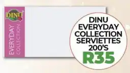 1UP Dinu everyday collection serviettes offer