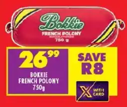 Shoprite Bokkie french polony offer