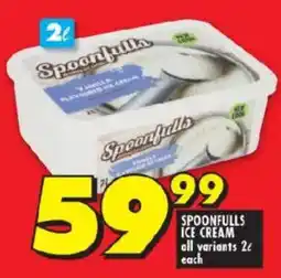Shoprite Spoonfulls ice cream offer