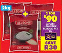 Shoprite Allsome long grain parboiled rice offer