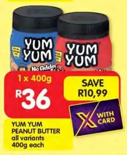 Shoprite Yum yum peanut butter offer