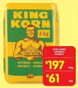 Shoprite King korn amabele mabele offer