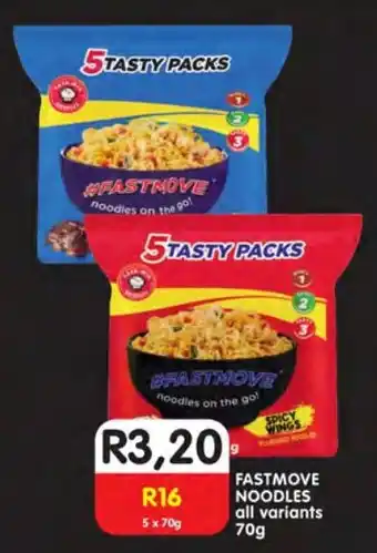 Shoprite Fastmove Noodles offer
