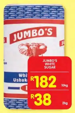 Shoprite Jumbo's white sugar offer