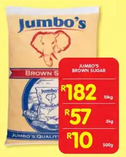 Shoprite Jumbo's brown sugar offer