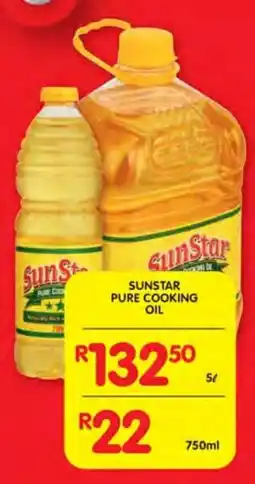 Shoprite Sunstar pure cooking oil offer
