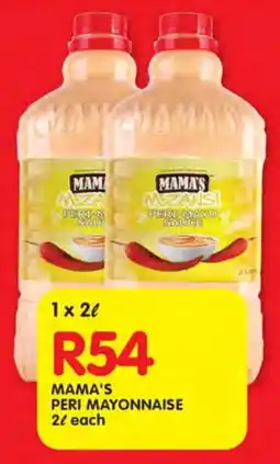 Shoprite Mama's peri mayonnaise offer