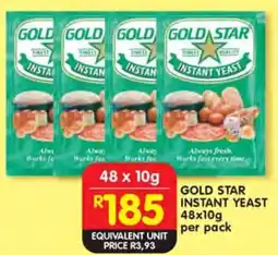 Shoprite Gold star instant yeast offer