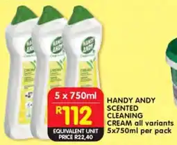 Shoprite Handy andy scented cleaning cream offer