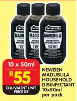 Shoprite Newden madubula household disinfectant offer