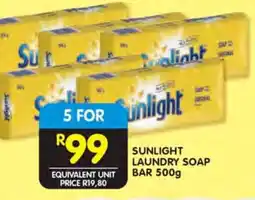 Shoprite Sunlight laundry soap offer