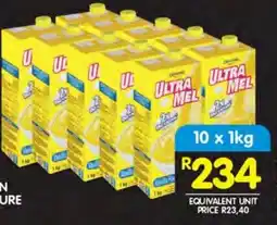 Shoprite Danone ultra mel custard flavoured dessert offer