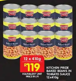 Shoprite Kitchen pride baked beans in tomato sauce offer