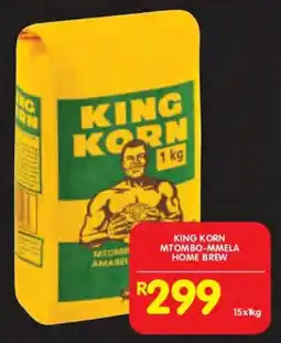 Shoprite King korn mtombo-mmela home brew offer