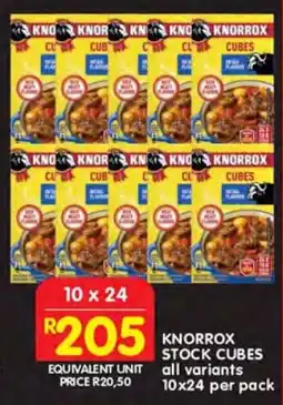 Shoprite Knorrox stock cubes offer