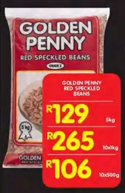 Shoprite Golden penny red speckled beans offer