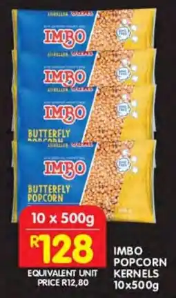 Shoprite Imbo popcorn kernels offer