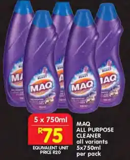 Shoprite Maq all purpose cleaner offer