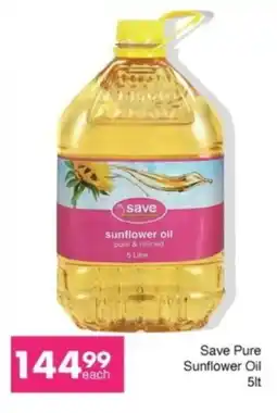 Save Save Pure Sunflower Oil offer