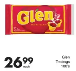 Save Glen Teabags offer