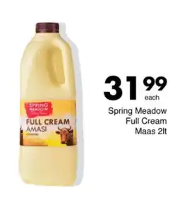 Save Spring Meadow Full Cream Maas offer