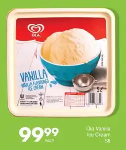 Save Ola Vanilla Ice Cream offer