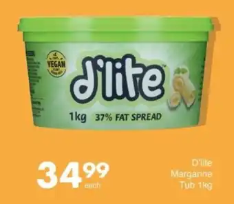 Save D'lite Margarine Tub offer