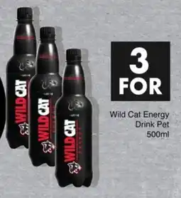 Save Wild Cat Energy Drink offer