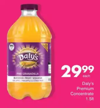 Save Daly's Premium Concentrate offer