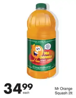 Save Mr Orange Squash offer